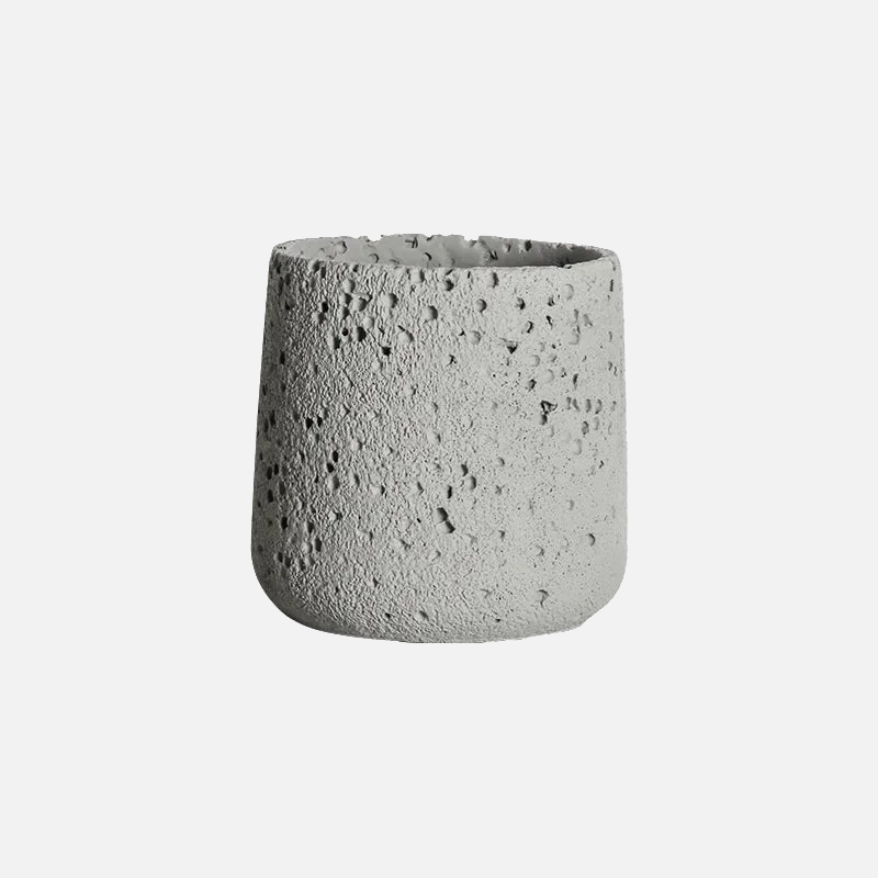 Modern Perforated Cement Flower Pot