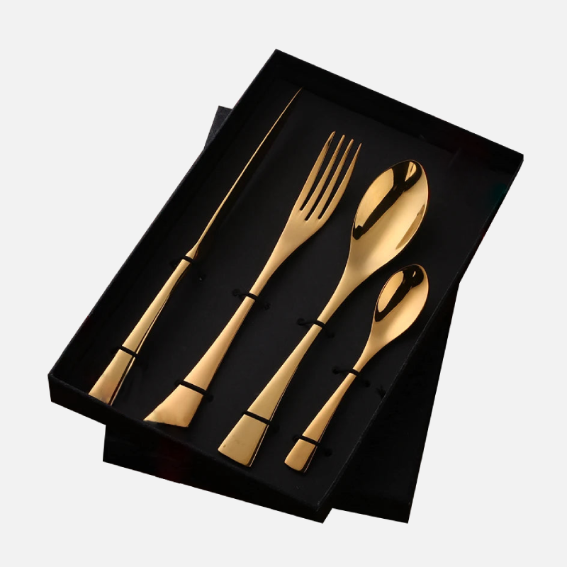 4 PCS Flatware Cutlery Stainless Steel