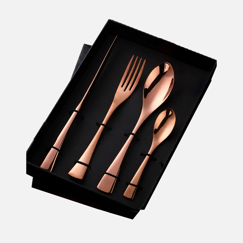 4 PCS Flatware Cutlery Stainless Steel