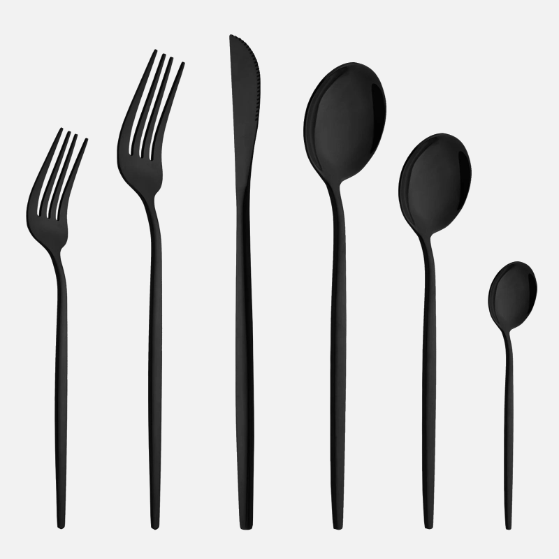 6Pcs Western Dinnerware Cutlery Set