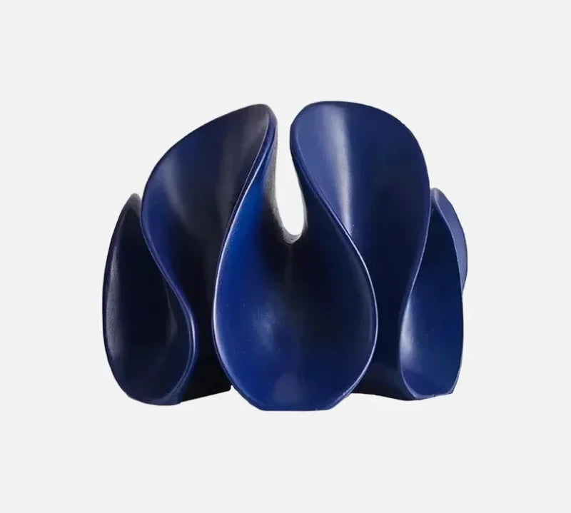 Bloom Wave Decorative Sculpture resin home decor accent