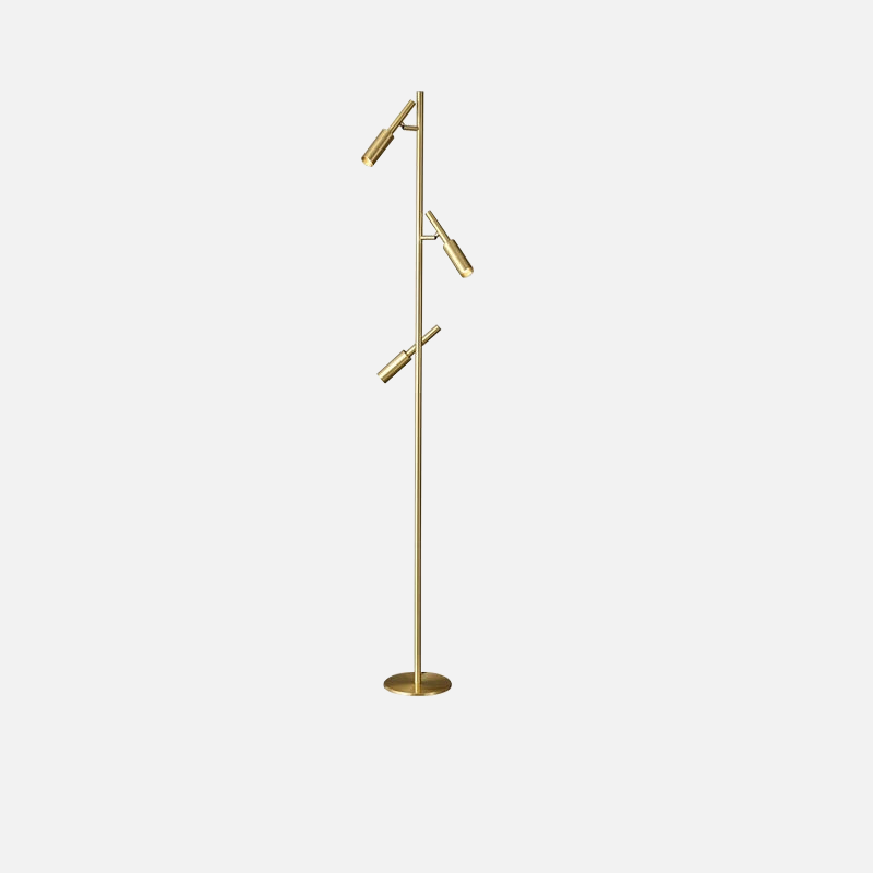 Brass Standing Lamp adjustable spotlight standing lamp customized lighting