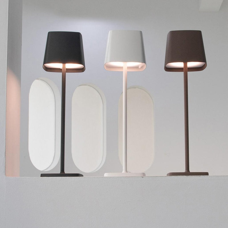 Dainty Quad Cordless LED Table Lamp