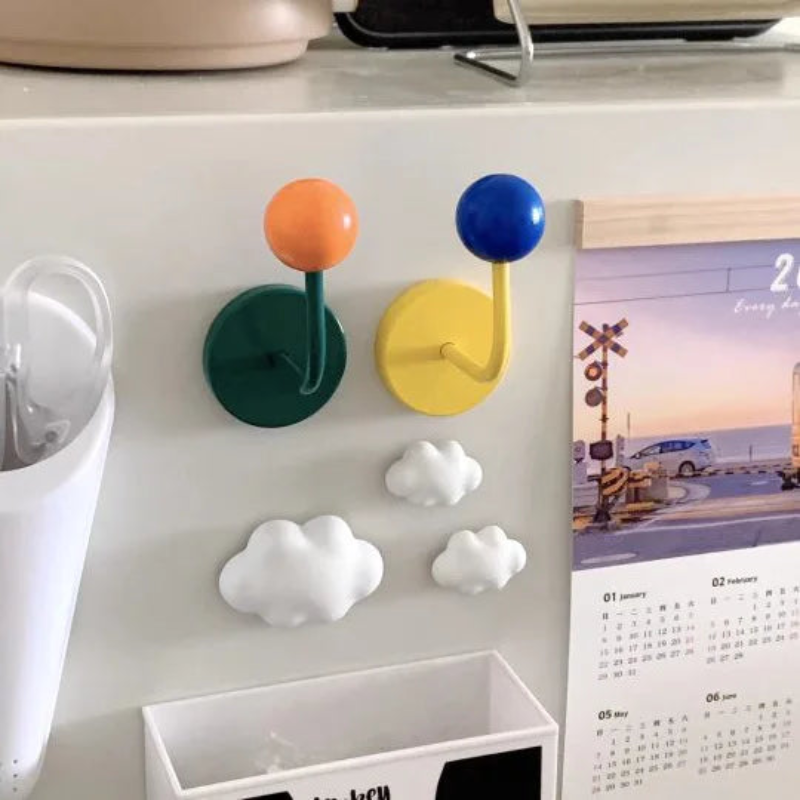 Eames Dot Color Rush Hook Magnet