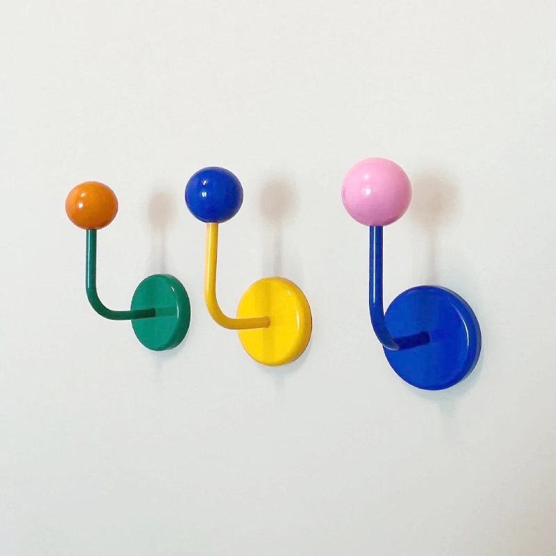 Eames Dot Color Rush Hook Magnet