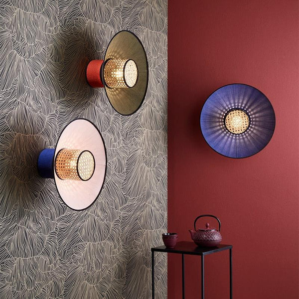 Edo Rattan Modern Wall Lights