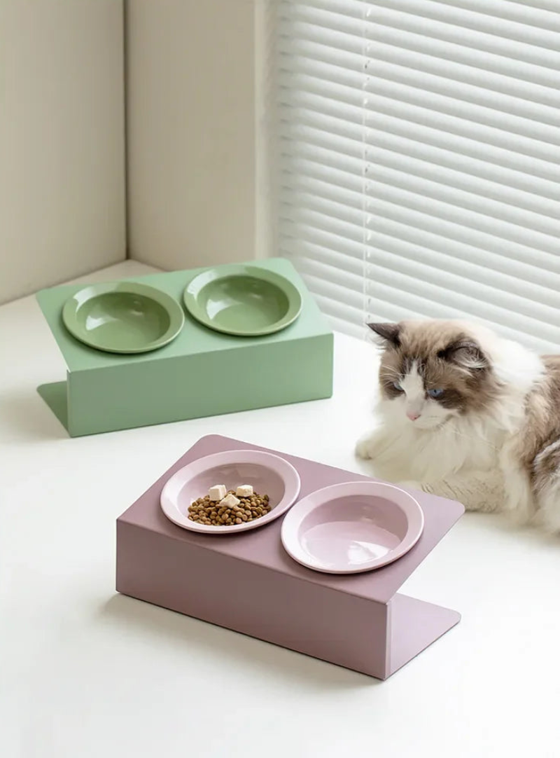 Elevated Raised Food Water Bowls