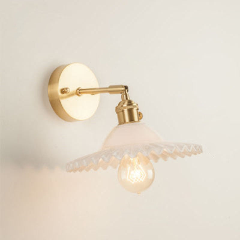 Light Sconce Glass Wall Lamp