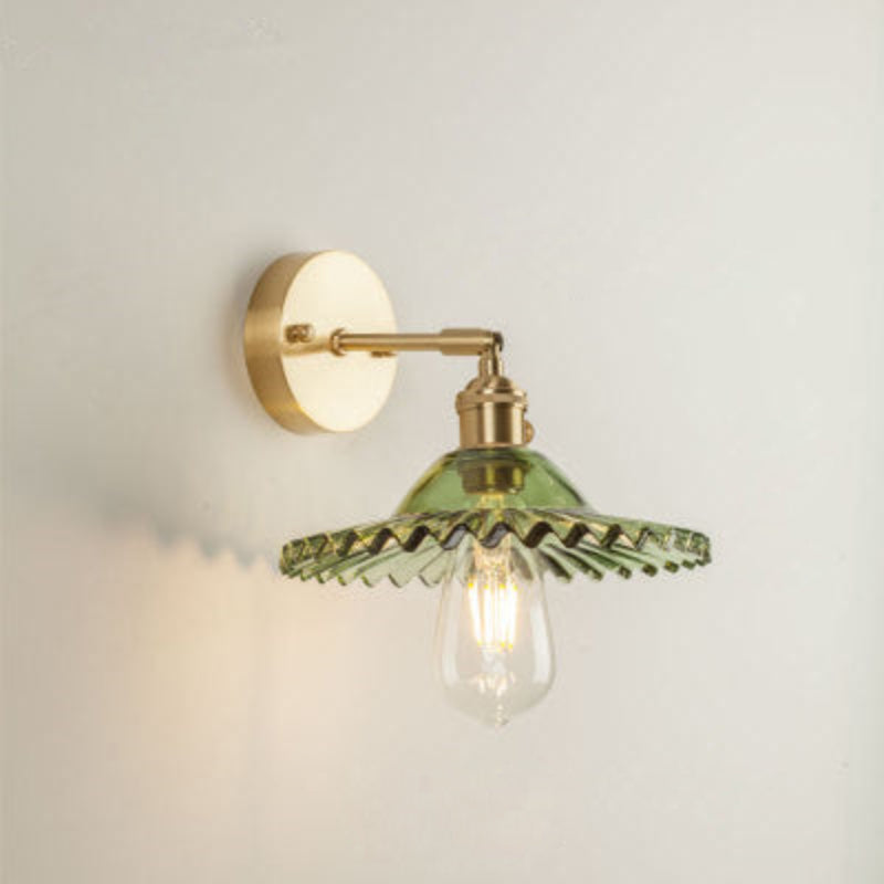 Light Sconce Glass Wall Lamp