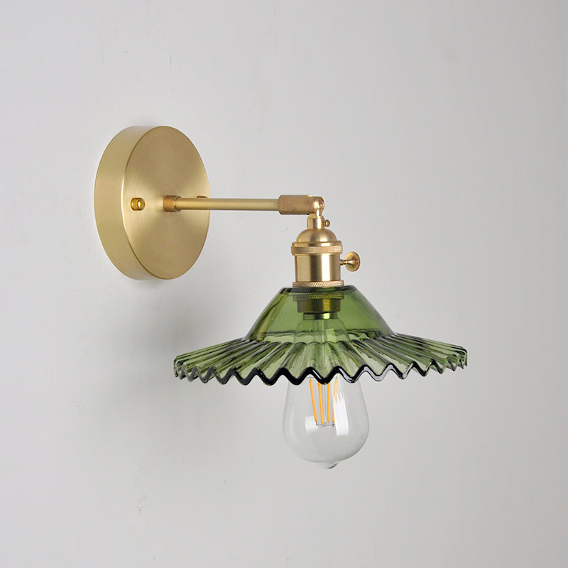 Light Sconce Glass Wall Lamp