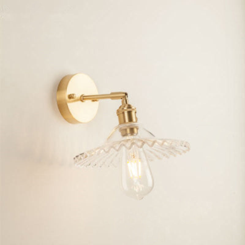 Light Sconce Glass Wall Lamp