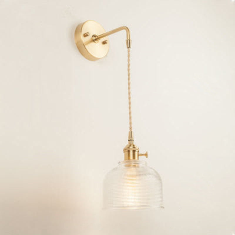 Light Sconce Glass Wall Lamp