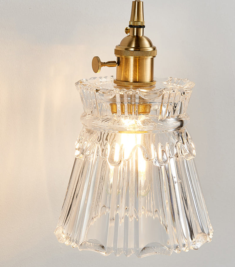 Light Sconce Glass Wall Lamp