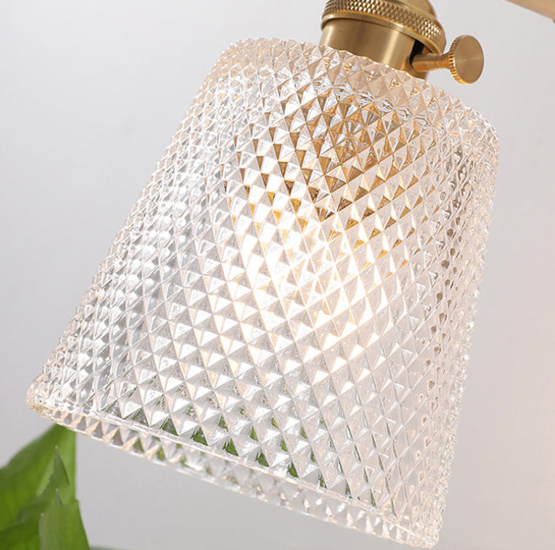 Light Sconce Glass Wall Lamp