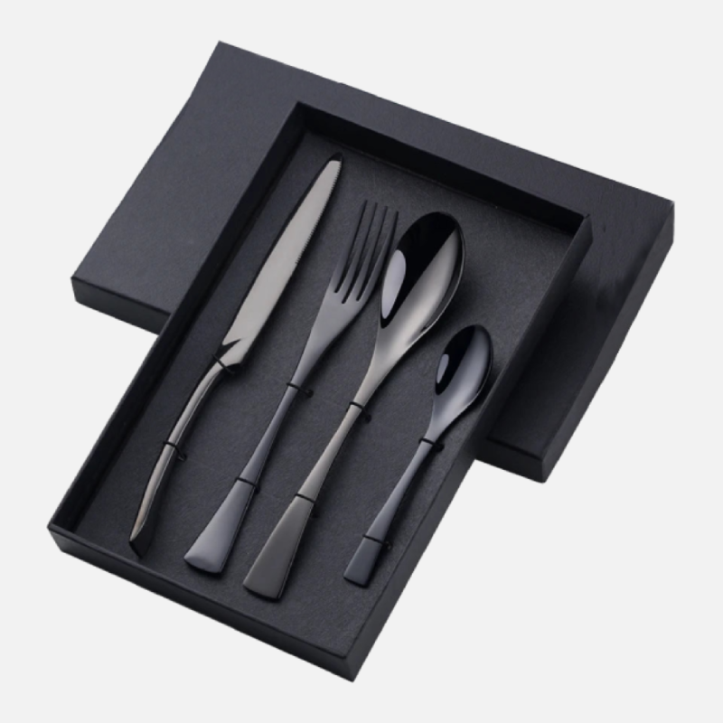 4 PCS Flatware Cutlery Stainless Steel