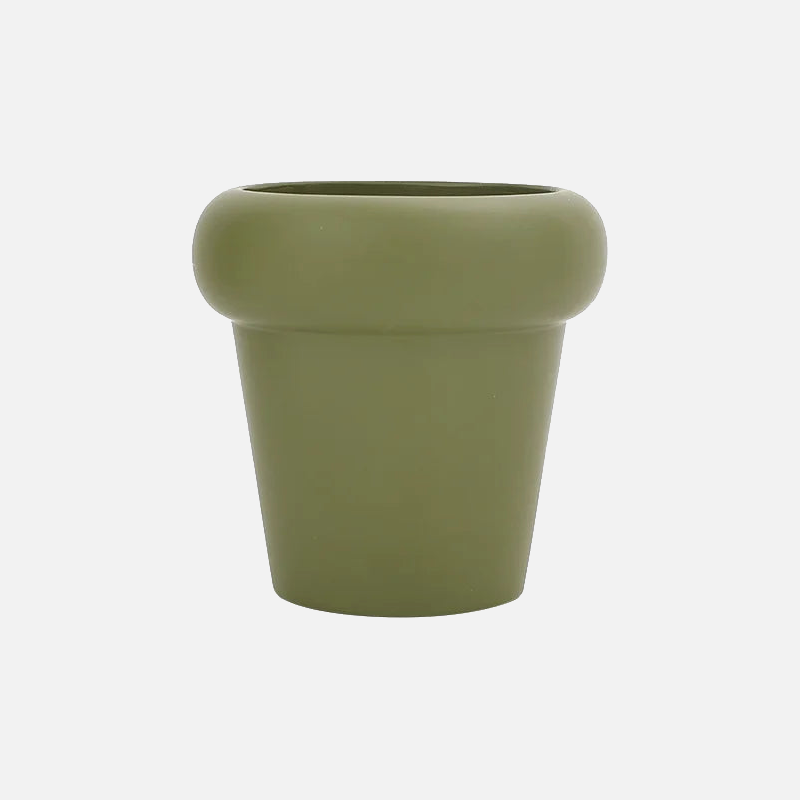 Flower Bud Ceramic Potted Planter