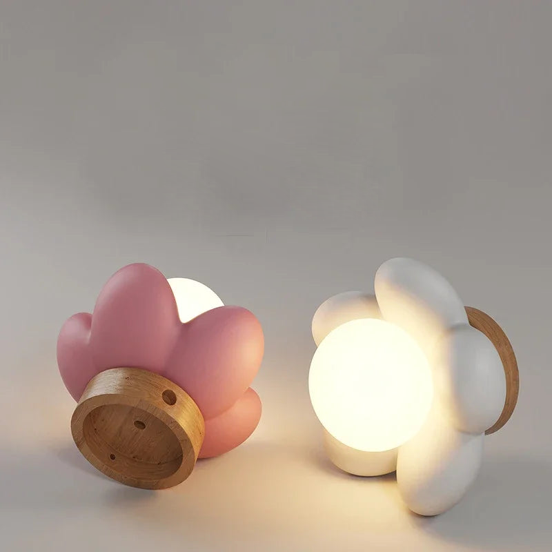 Flower Globe LED Wall Light