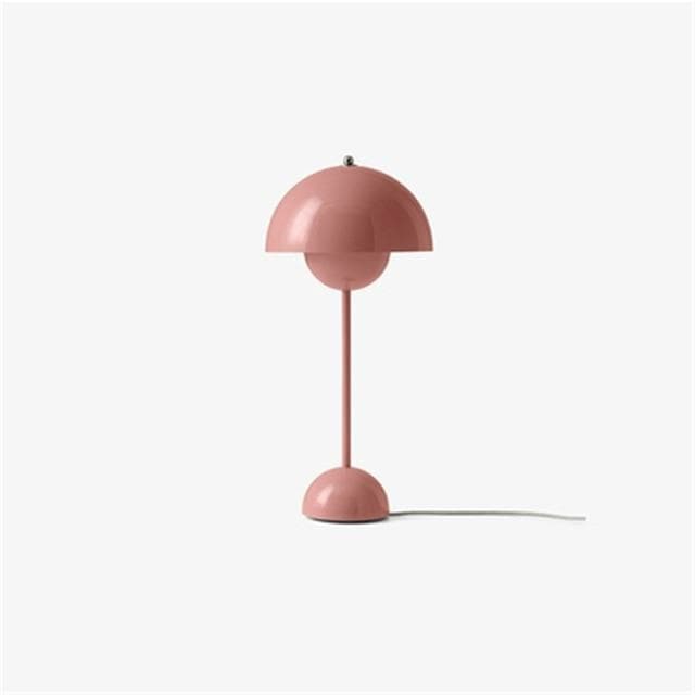 Flowerpot Lacquered Metal Table Lamp - Final Sale