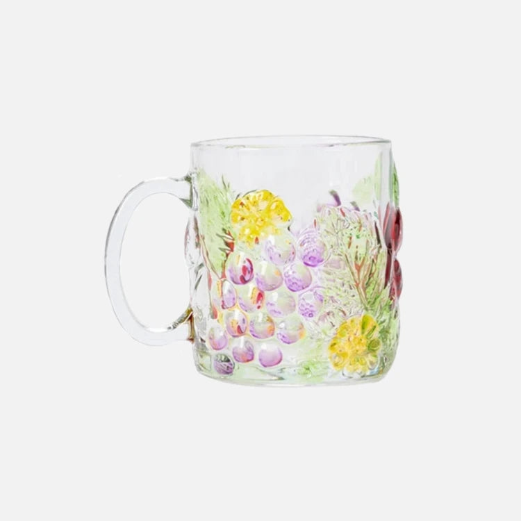 Fruit Garden Glass Mug