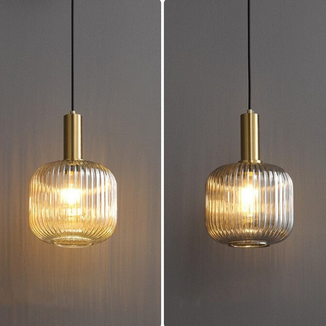 Gema Ripple Glass Pendant Light