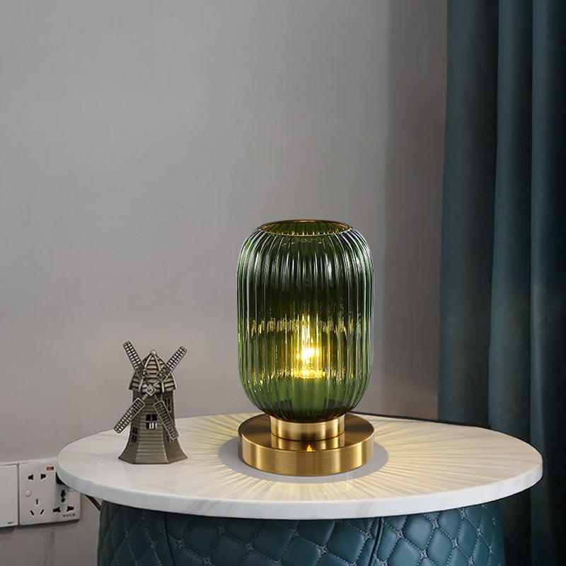 Gema Ripple Glass Table Lamp