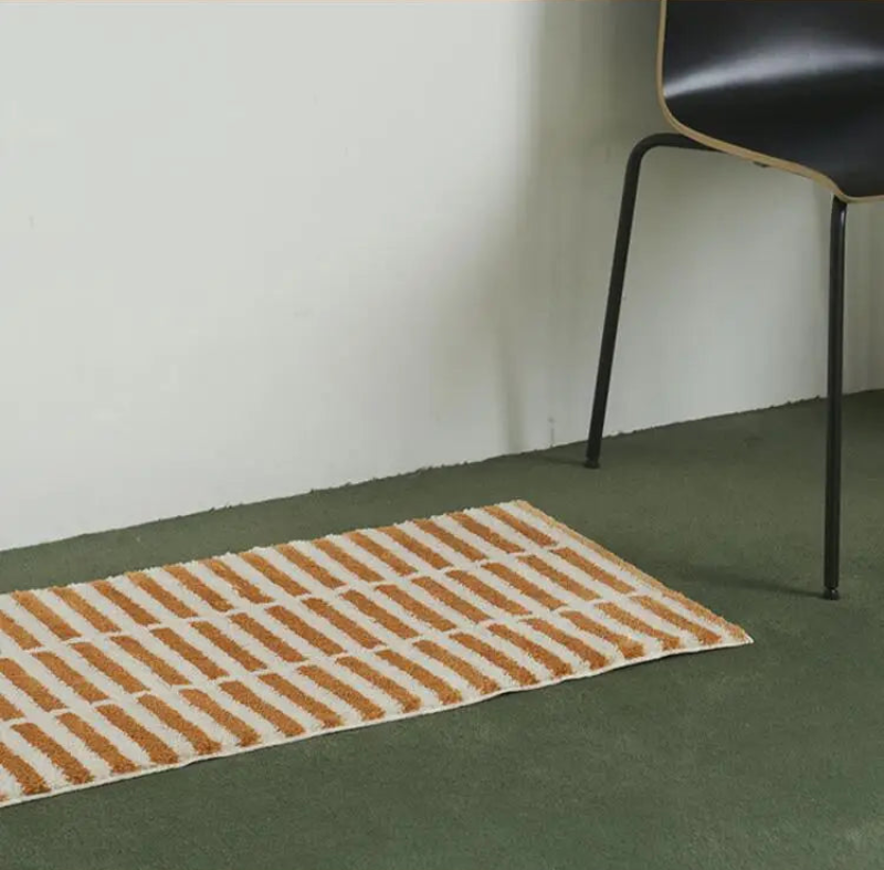 Tufted Anti-slip Stripe Long Carpet