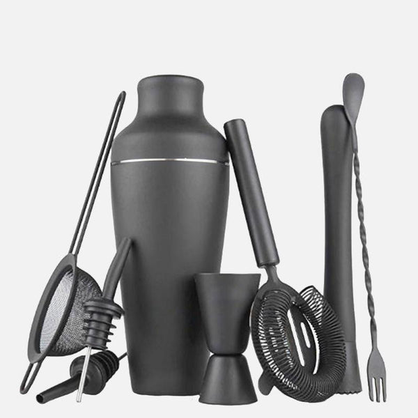 Ghost Black Matte Cocktail Shaker Set