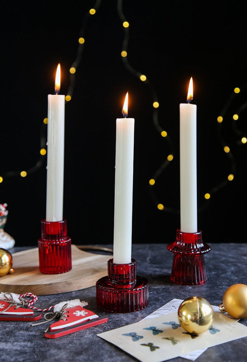 Mini Glass Candle Holders