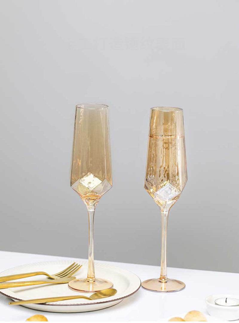 Golden Fantasy Glasses