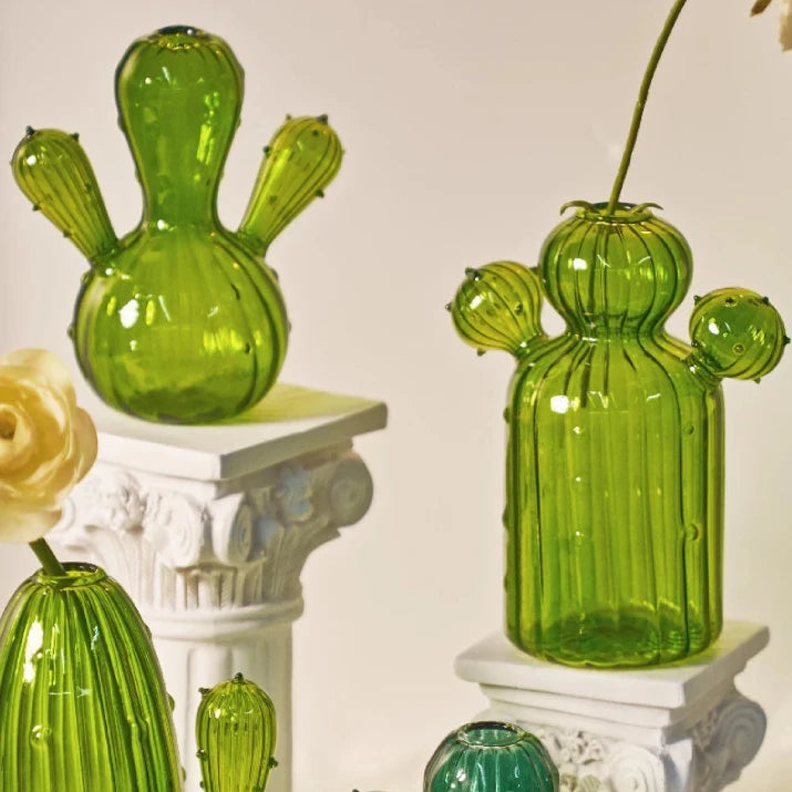 Floriddle Cactus Glass Vase