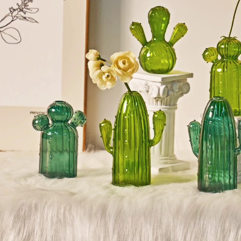 Floriddle Cactus Glass Vase