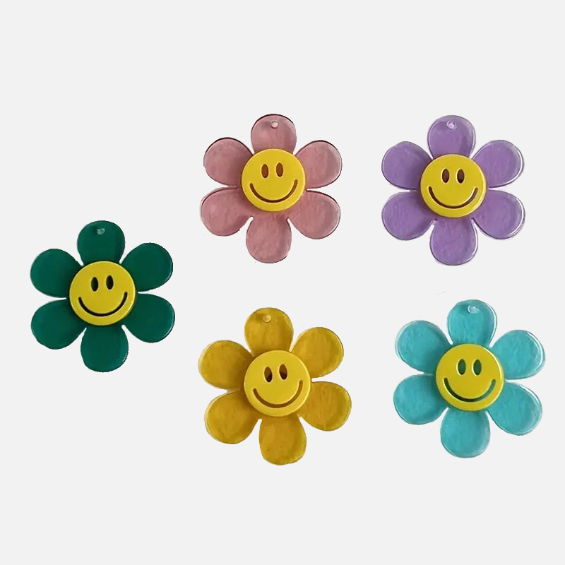 5pcs Cute Acrylic Refrigerator Magnets 