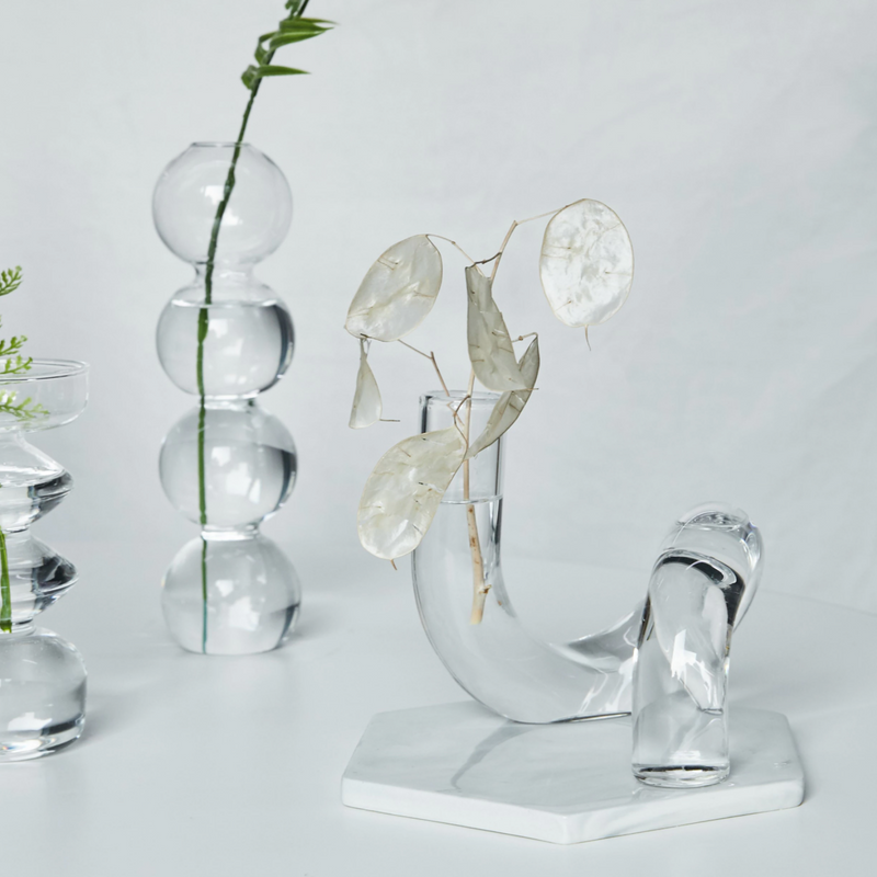 In the Loop Hydroponic Vase & Candle Holder - Final Sale