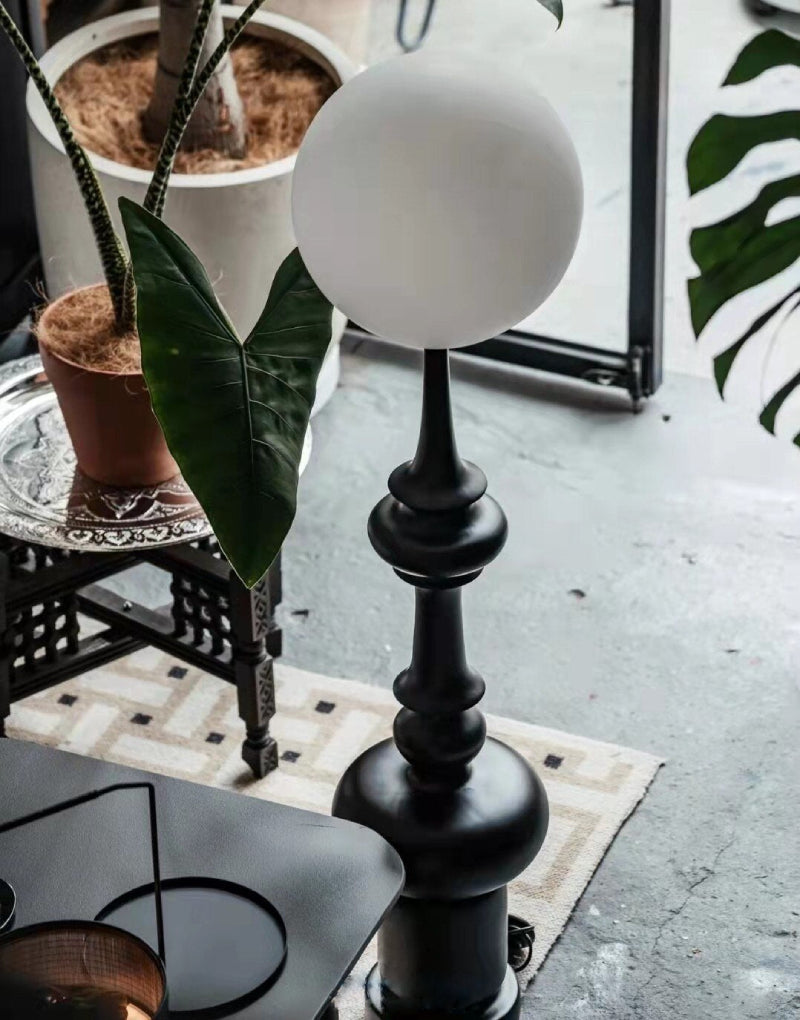 Italo Column Table & Floor Lamp