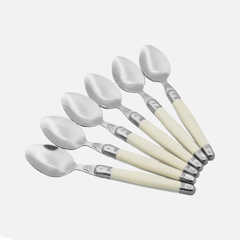 Ivory Laguiole Flatware Cutlery Set