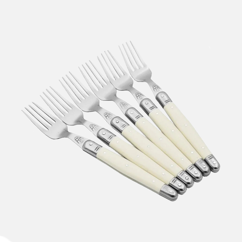 Ivory Laguiole Flatware Cutlery Set