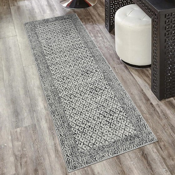 Kenzie Moroccan Bordered Global Woven Area Rug