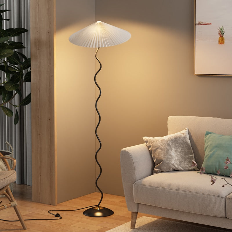 Lala Luxe Curve Table & Floor Lamp