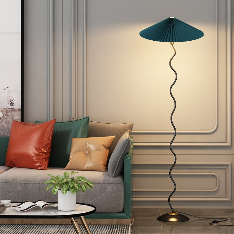 Lala Luxe Curve Table & Floor Lamp