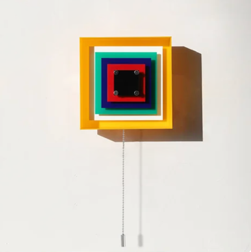 Light Squares Bauhaus Wall Lamp