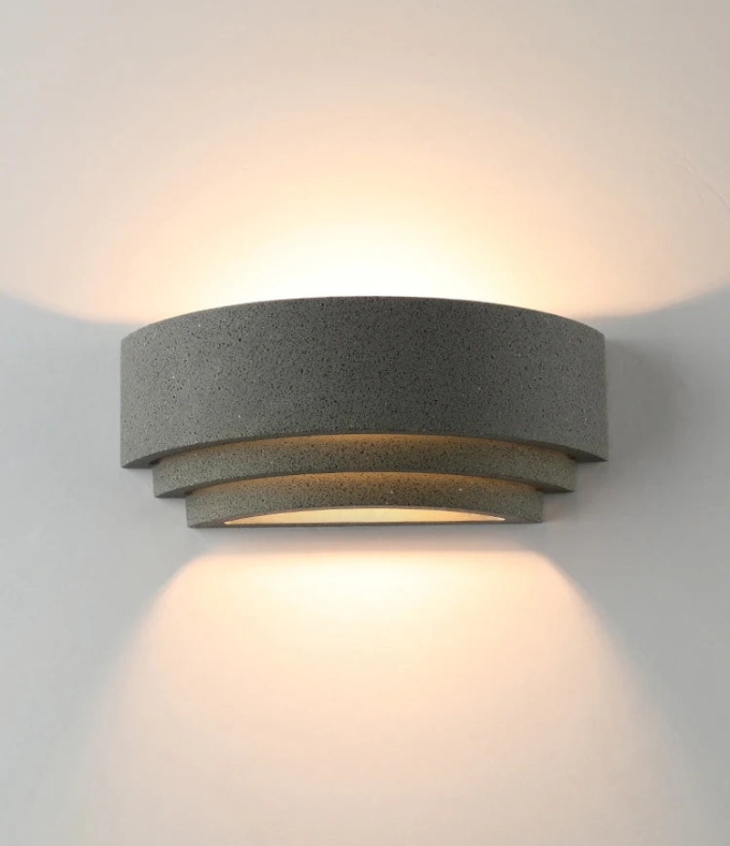 Lume Stone Waterproof LED Wall Sconce