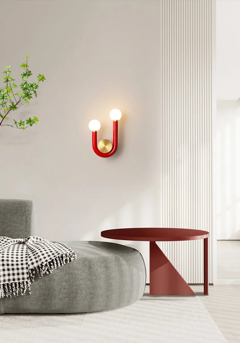 U-shaped wall lamp decorative wall lighting nordic style lamp