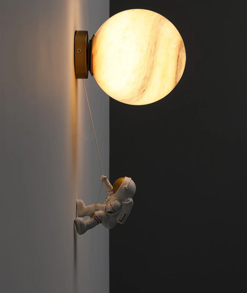 3D Moon Wall Lamp