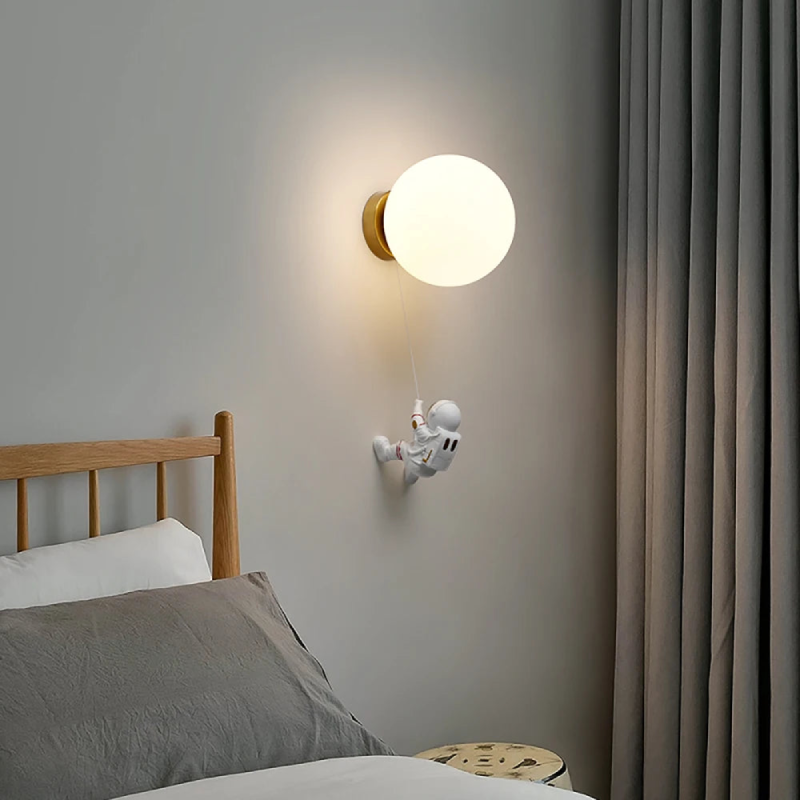 3D Moon Wall Lamp