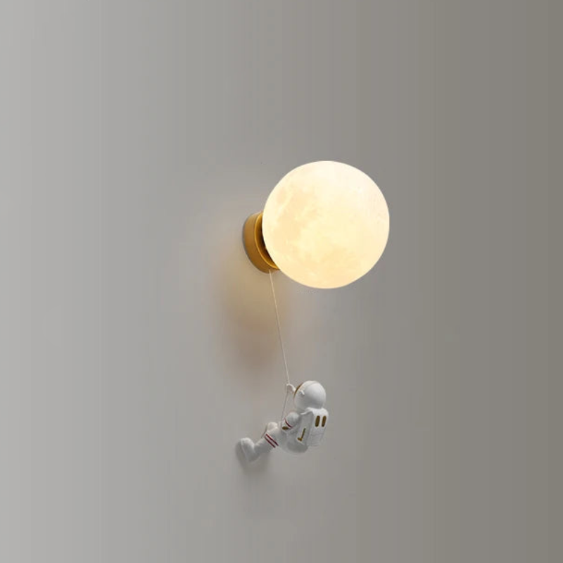 3D Moon Wall Lamp