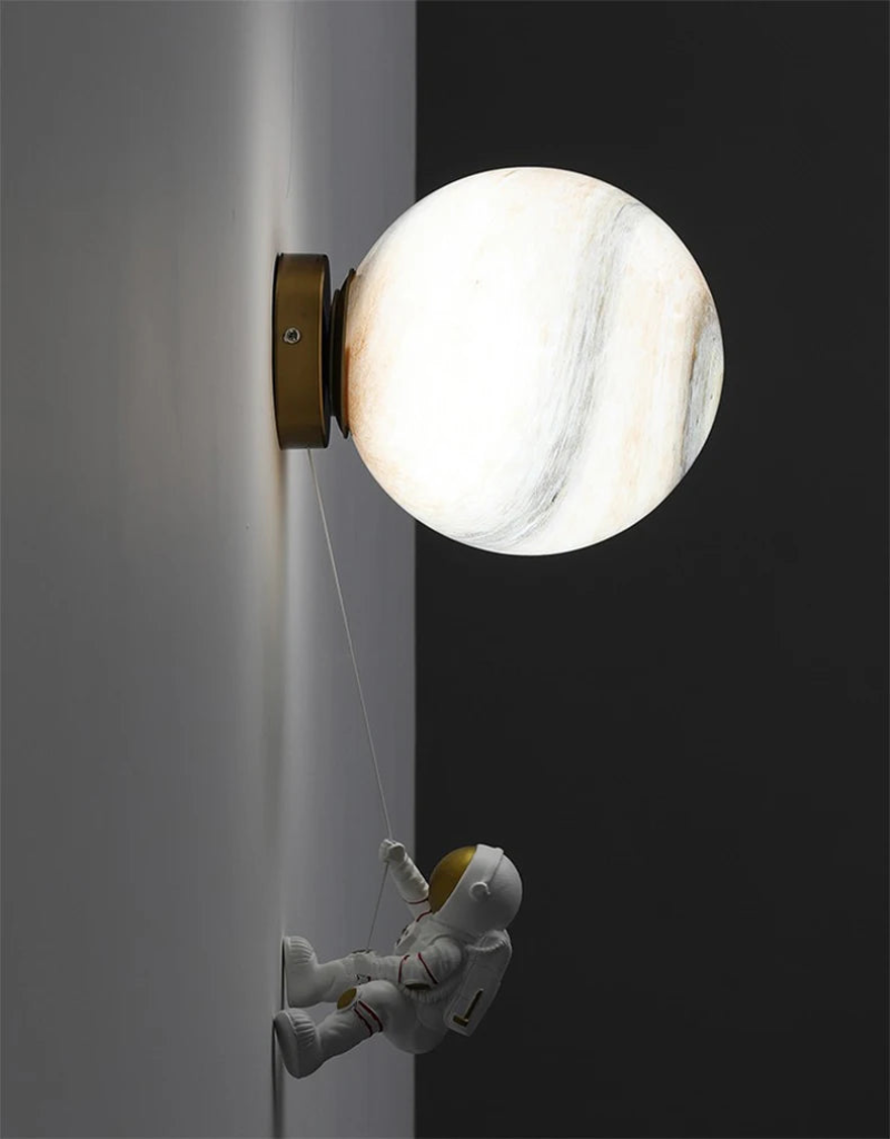 3D Moon Wall Lamp