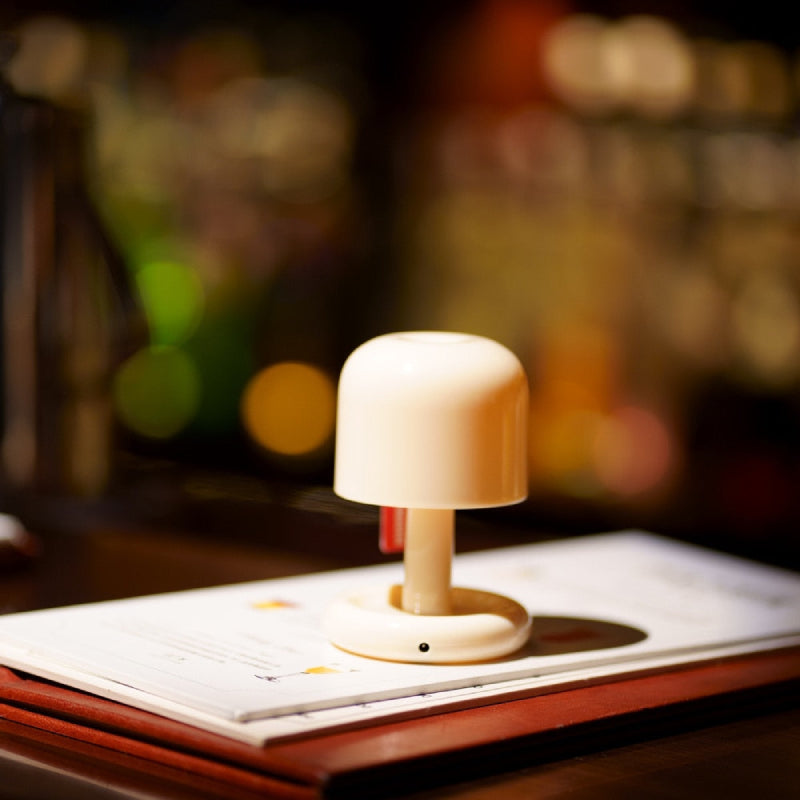 Mini Mushroom Cordless Table Lamp