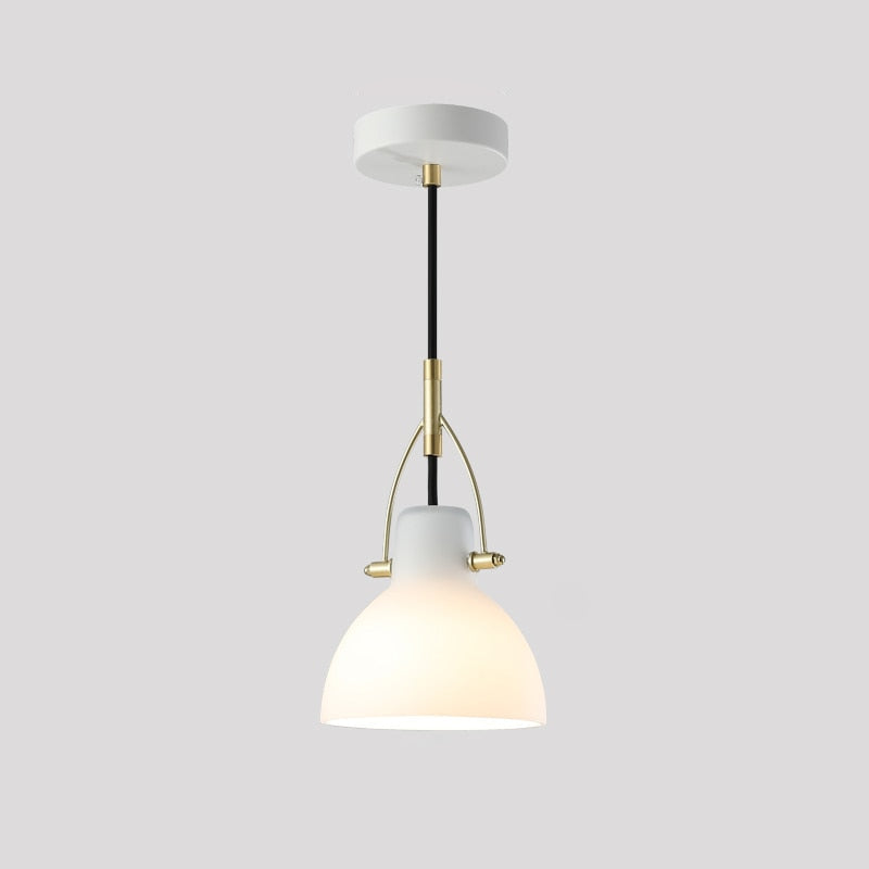 Misty Modern Glass LED Pendant Light