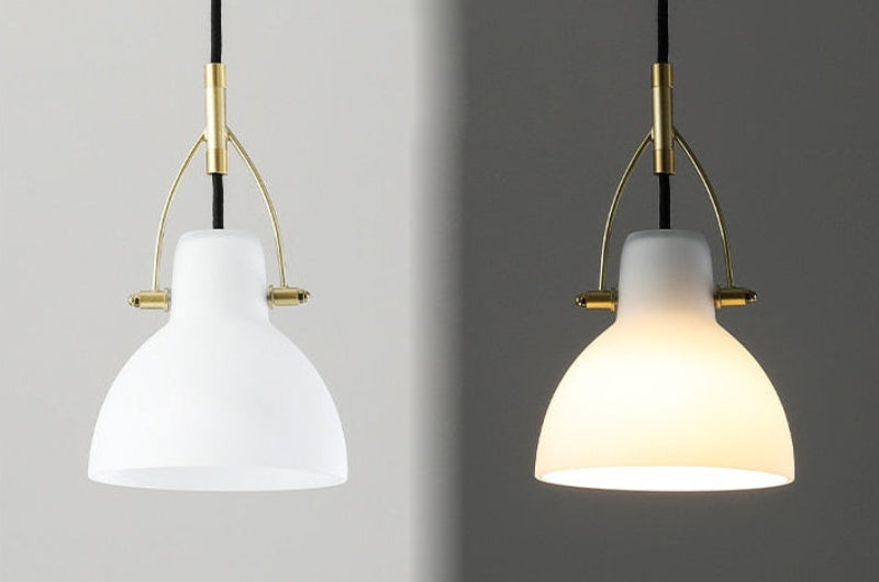 Misty Modern Glass LED Pendant Light