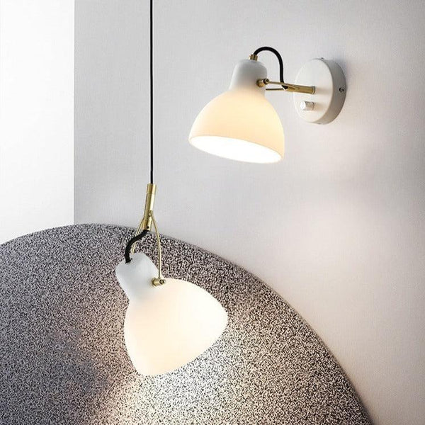 Misty Modern Glass LED Pendant Light